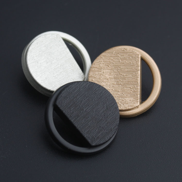 Button Hole Cutter - 6 개/몫 15-25mm 고급 금속 반투명