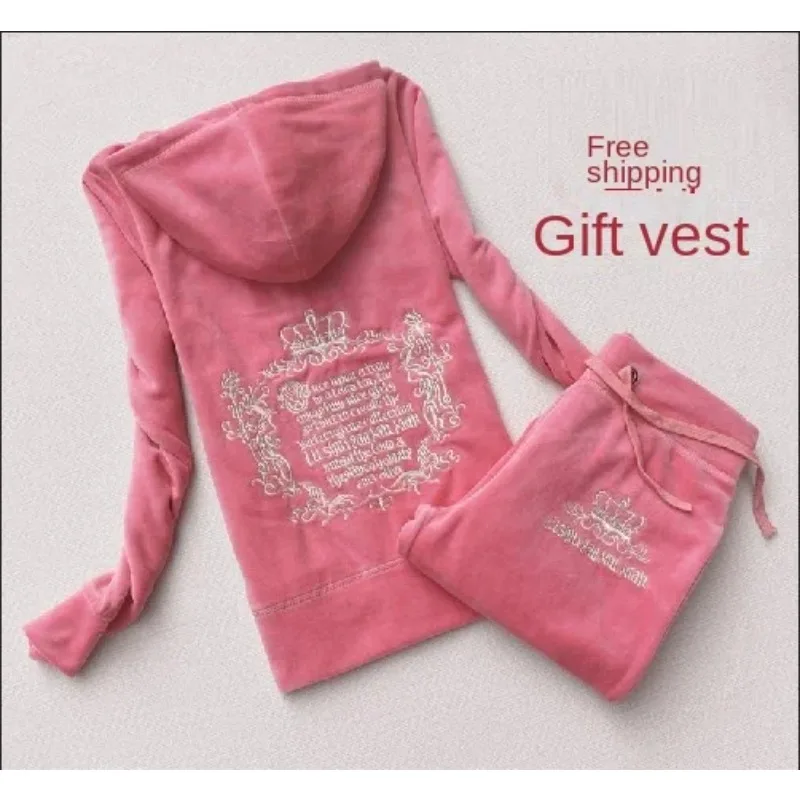 Textile Sewing Kit - JC 벨벳 운동복 여성용 브랜드 벨벳