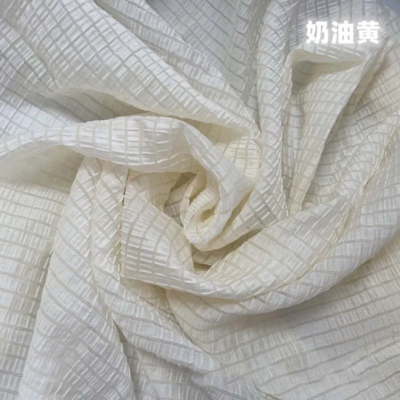 Is Sewing A Textile Craft - 크림 옐로우 체크 패브릭 여름 의상