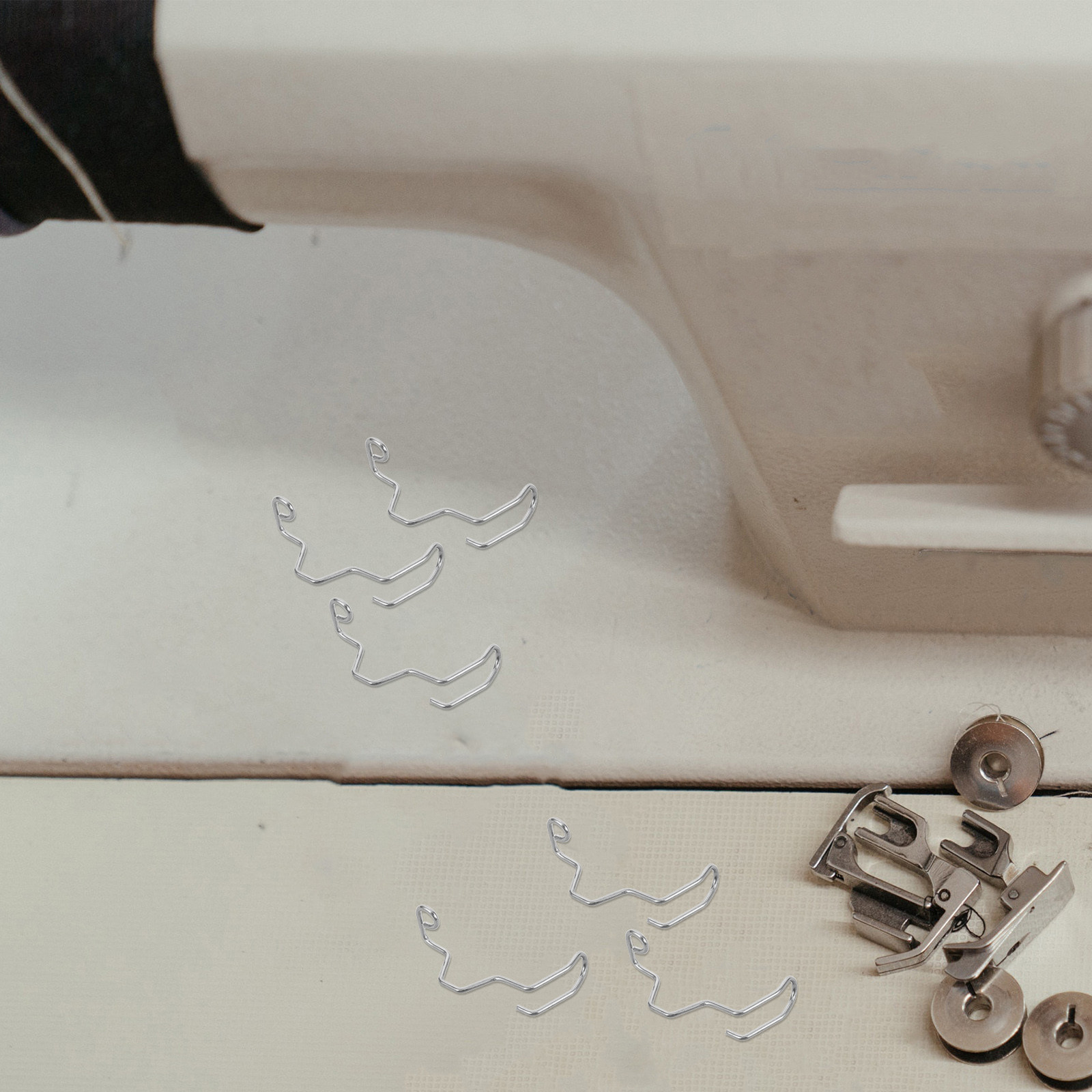 Sewing Machine Needle - 10개입 재봉틀 손가락 보호대 금속 바늘