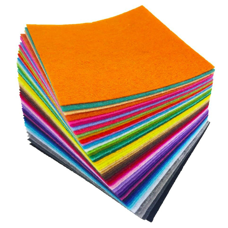 Is Sewing A Textile Craft - 부드러운 펠트 원단 시트 모듬 컬러