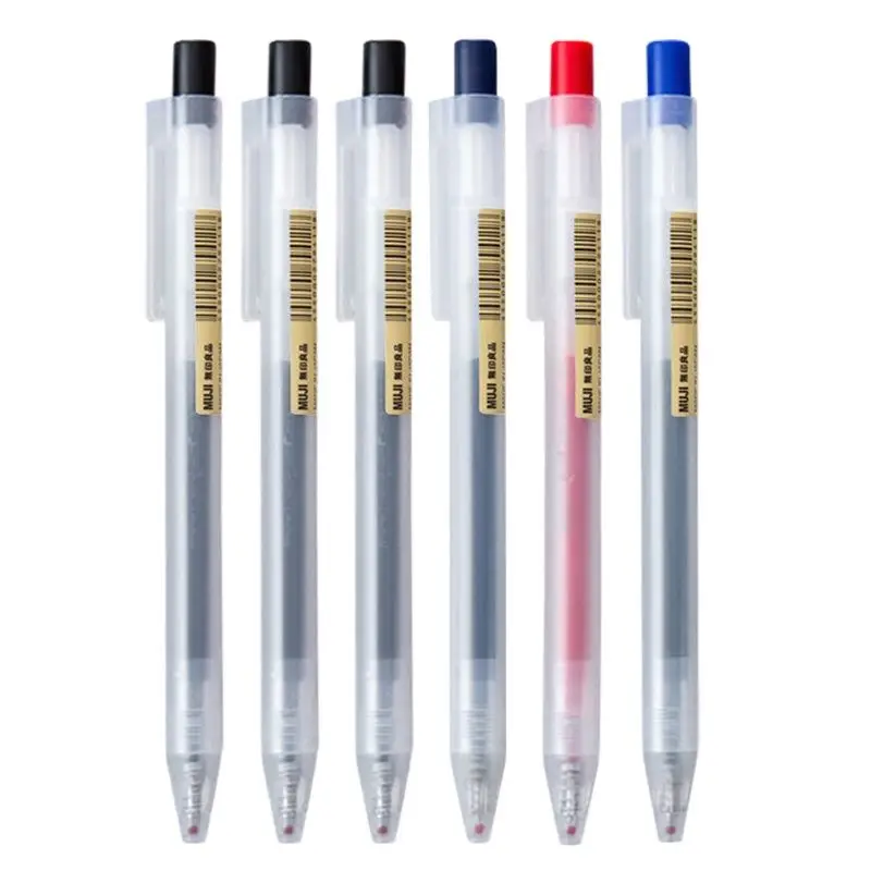 Muji Stationery Gel Pen - 1/3 개/대 Kawaii MUJIs 젤 펜