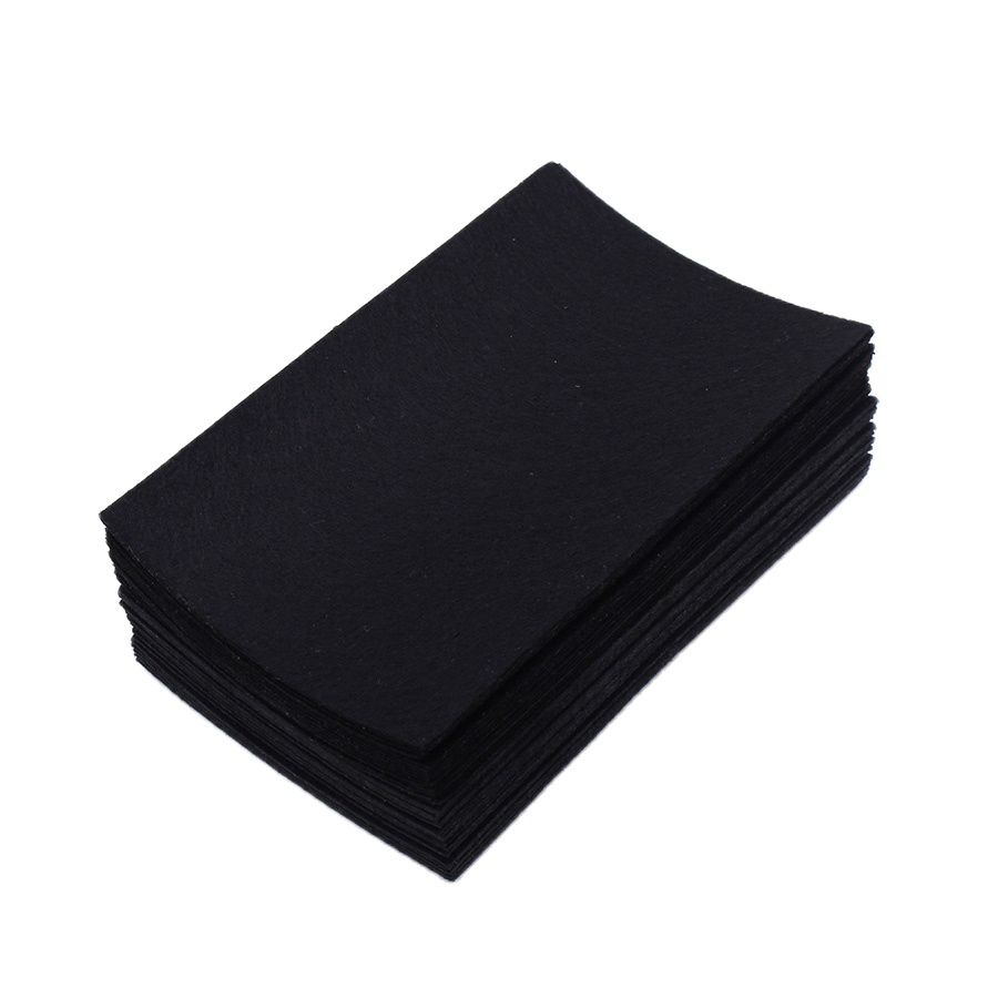 Is Sewing A Textile Craft - 40개/세트 10*15cm 검정 펠트 원단 바느질