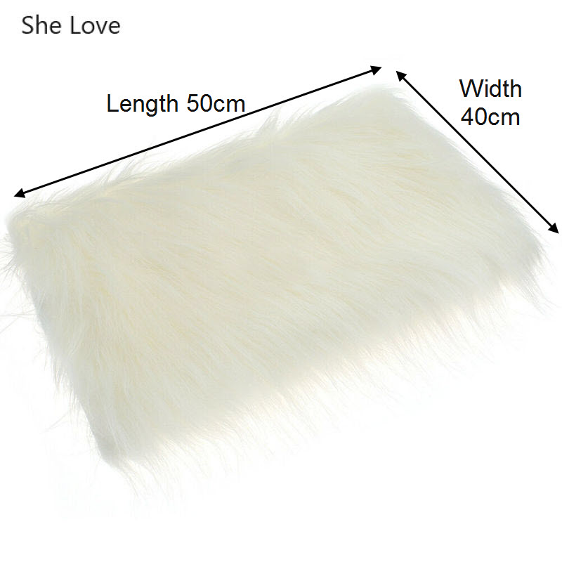 Chzimade 40x50cm 가짜 모피 패브릭 부드러 - Is Sewing A Textile Craft 리뷰 및 가격
