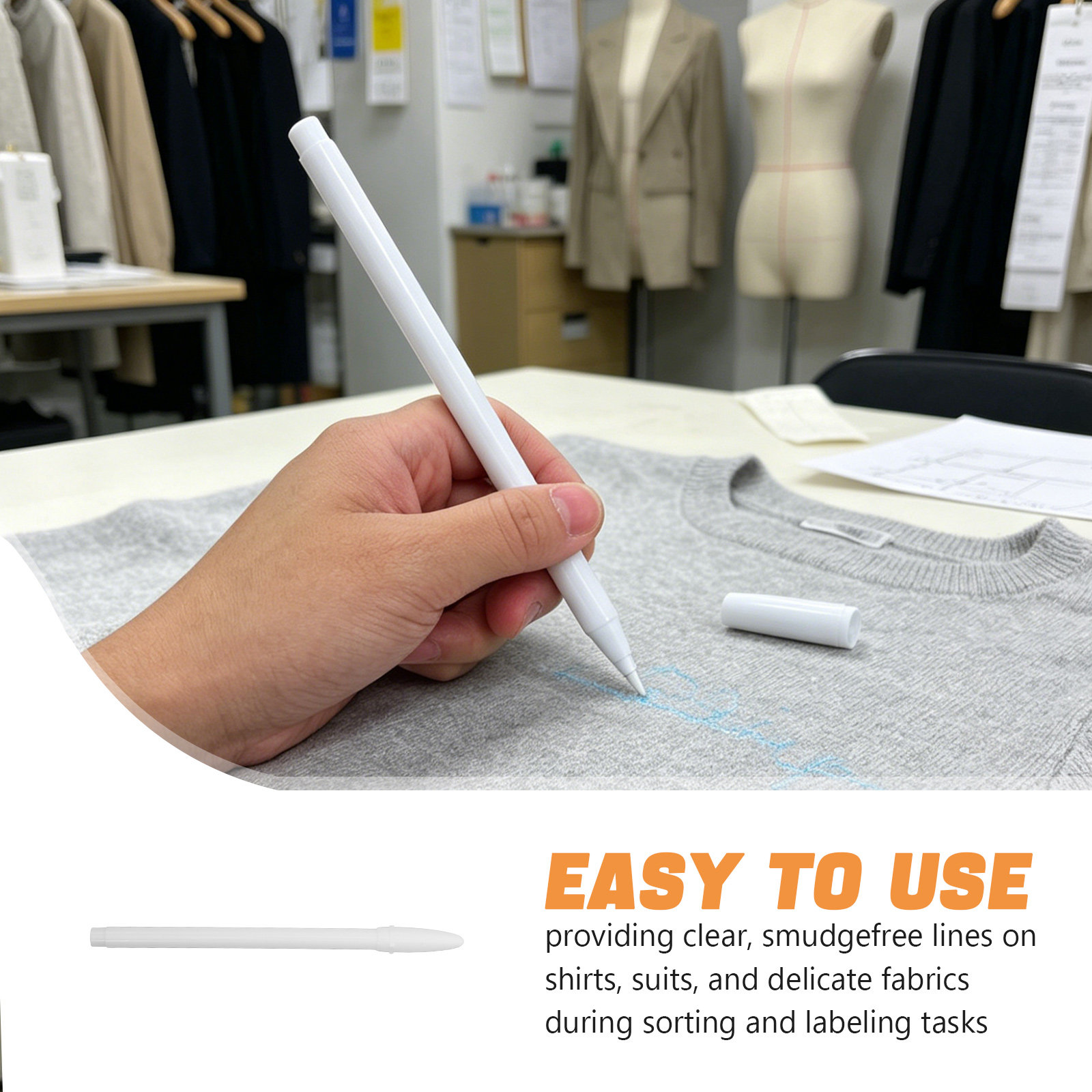 10Pcs 물로 지울 수있는 패브릭 마커 드라이 클리닝 - Sewing Labels 리뷰 및 가격