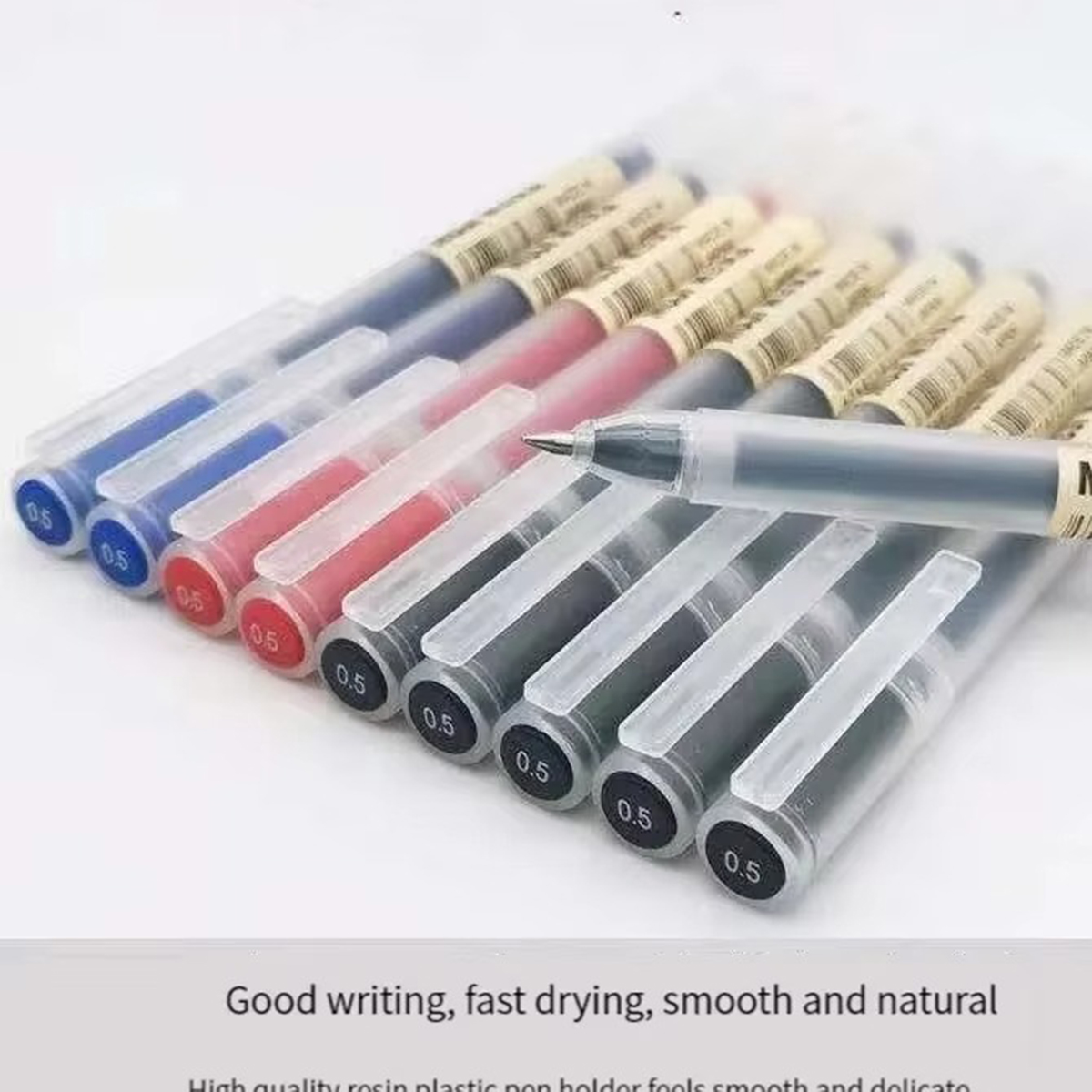 3-6Pcs Kawaii 젤 펜 블랙/레드/블루 0.5 - Muji Stationery Gel Pen 리뷰 및 가격
