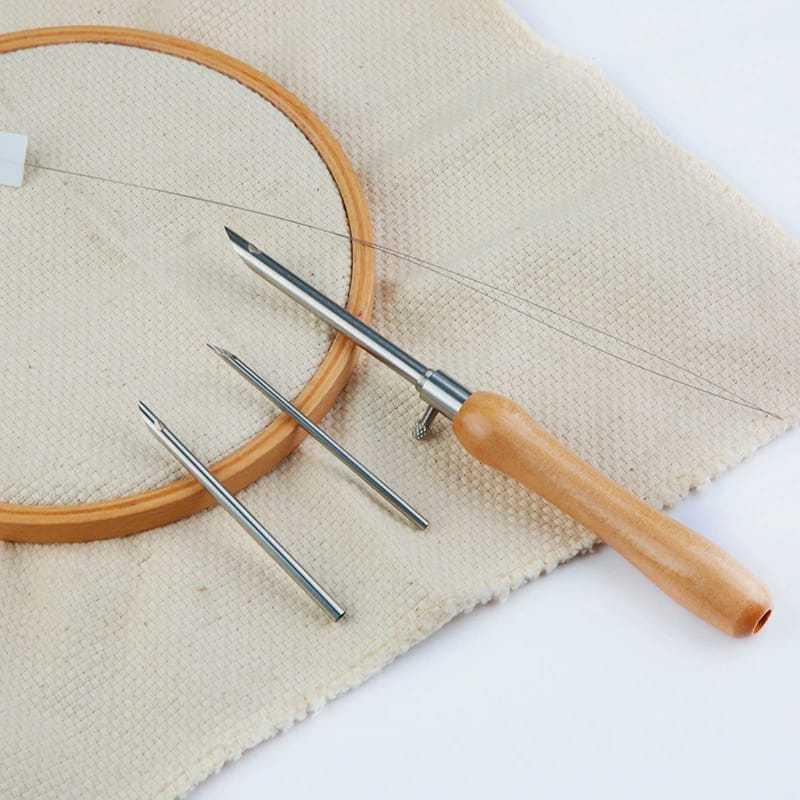 간단한 자수 DIY 조절 가능한 펀치 니들 세트 5개입 - Is Sewing Textile Art 리뷰 및 가격