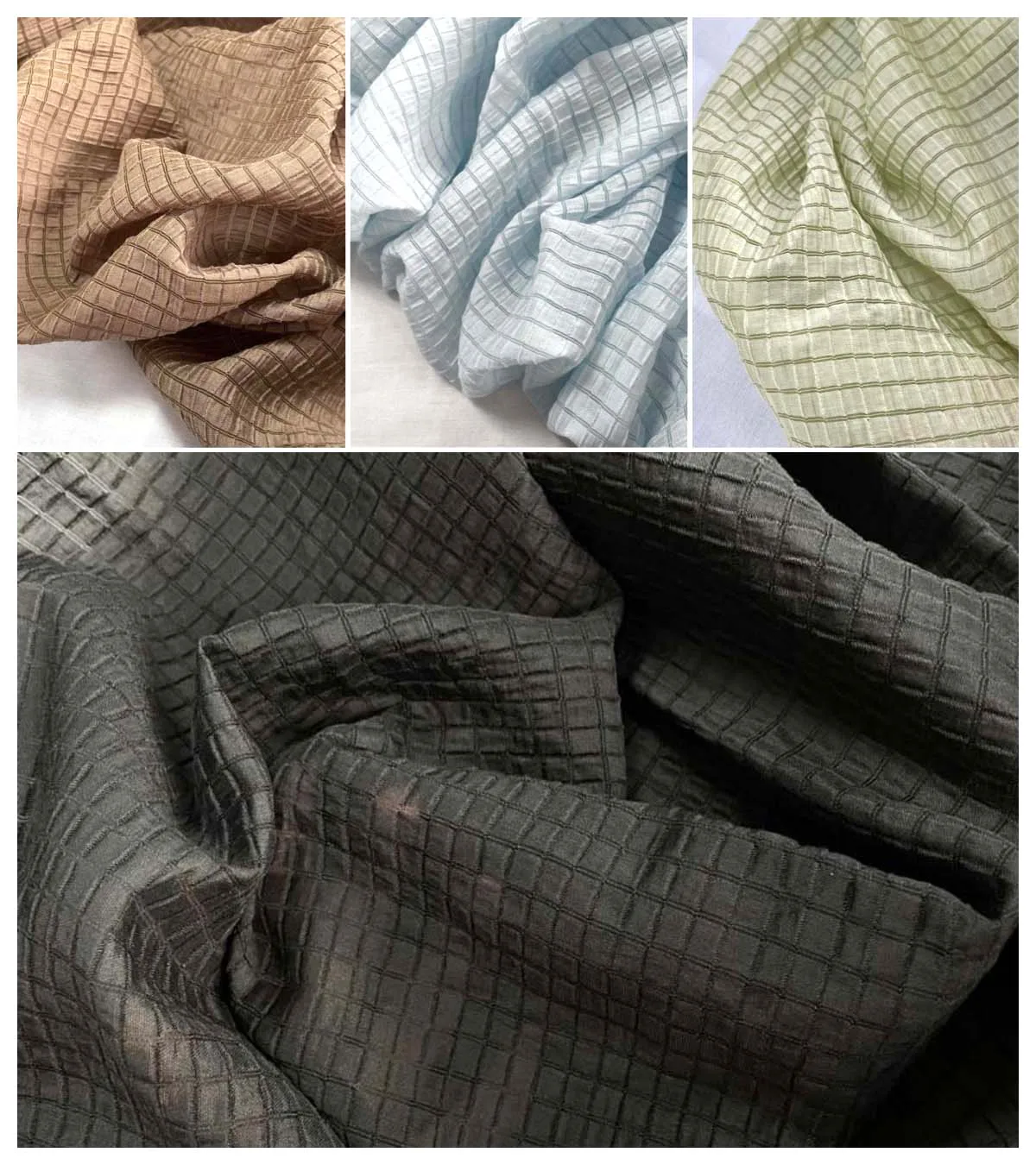 크림 옐로우 체크 패브릭 여름 의상 바느질을위한 부드러 - Is Sewing A Textile Craft 리뷰 및 가격