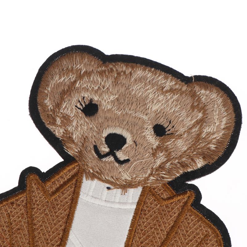 1/4PCS 대형 곰 의류 패치 손바느질 자수 패치 의 - Is Sewing A Textile Craft 리뷰 및 가격