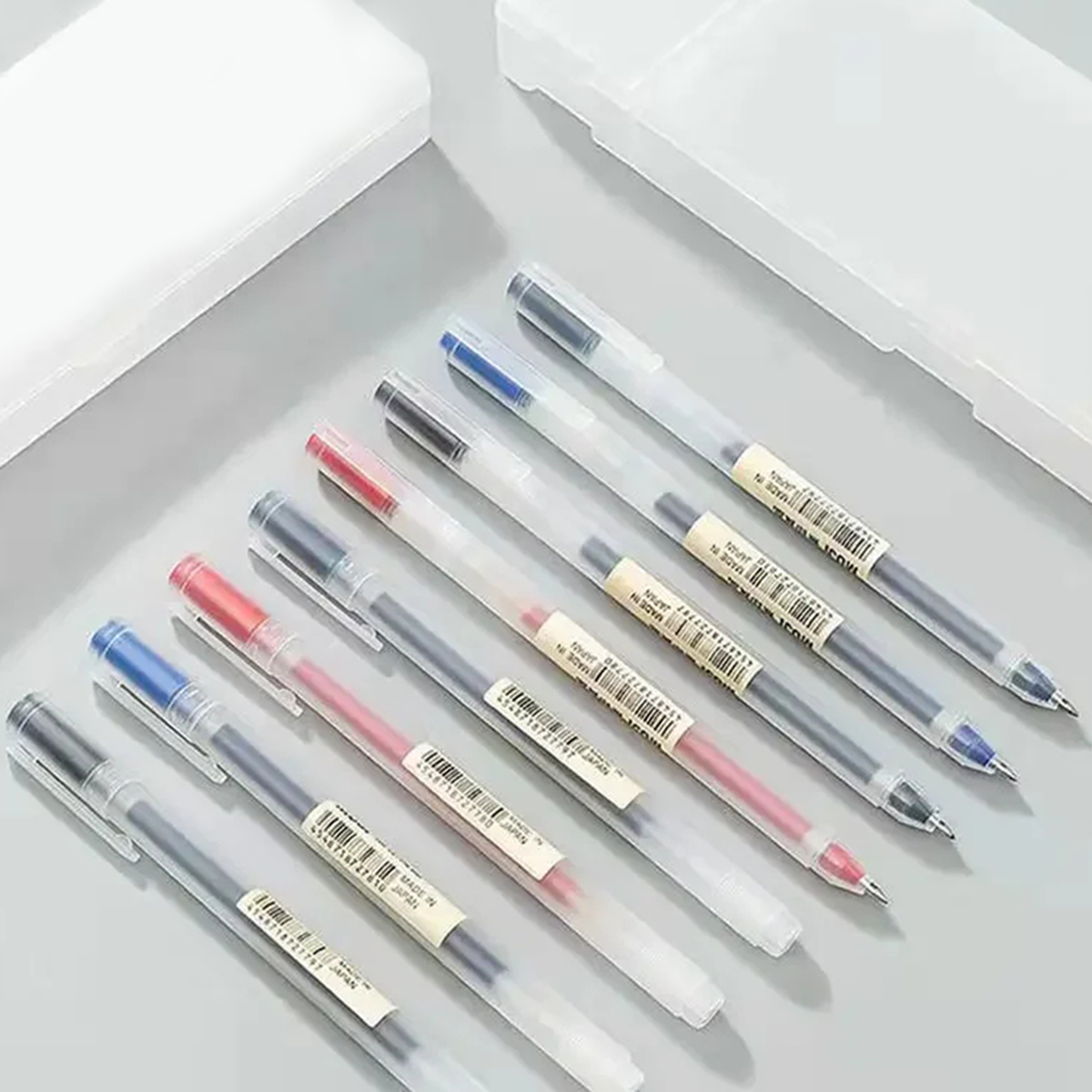 3-6 개/대 0.38mm Kawaii MUJIs 젤  - Muji Stationery Gel Pen 리뷰 및 가격