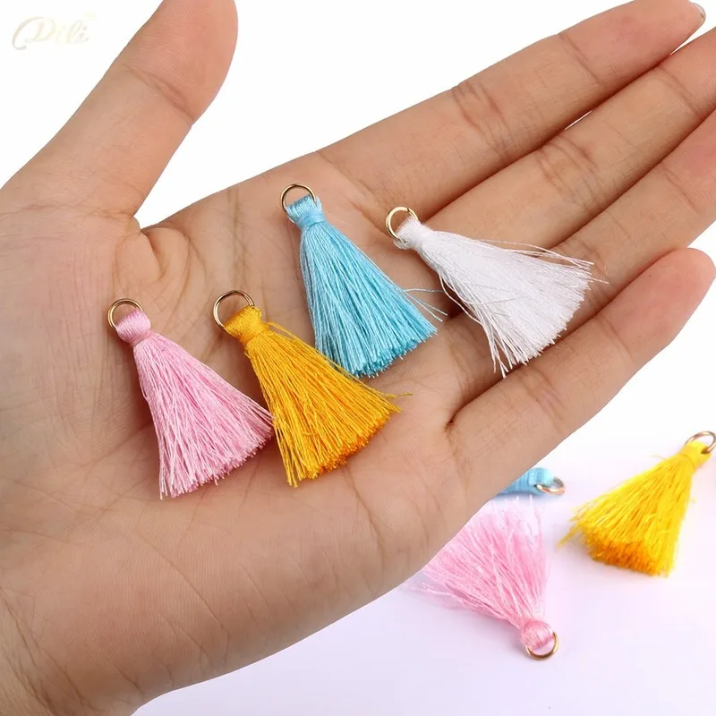 300 개/몫 3cm 폴리 에스터 루프 작은 술 프린지 - Is Sewing Textile Art 리뷰 및 가격
