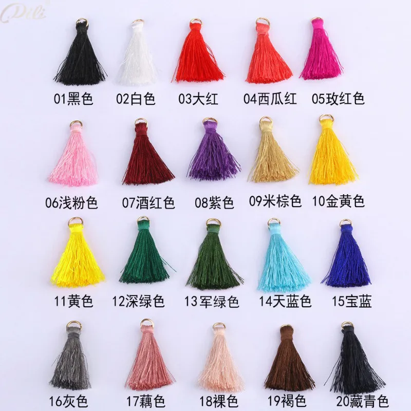 300 개/몫 3cm 폴리 에스터 루프 작은 술 프린지 - Is Sewing Textile Art 리뷰 및 가격