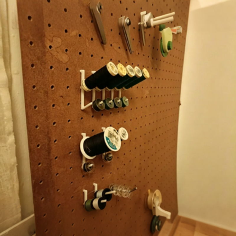 바느질실 스풀 훅 실 및 보빈 보관 홀더, 바느질 애호 - Bobbin Organizer Box 리뷰 및 가격