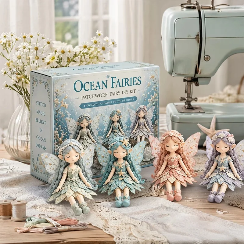 페어리 패치워크 바느질 키트 4종 DIY 공예 세트,  - Textile Sewing Kit 리뷰 및 가격