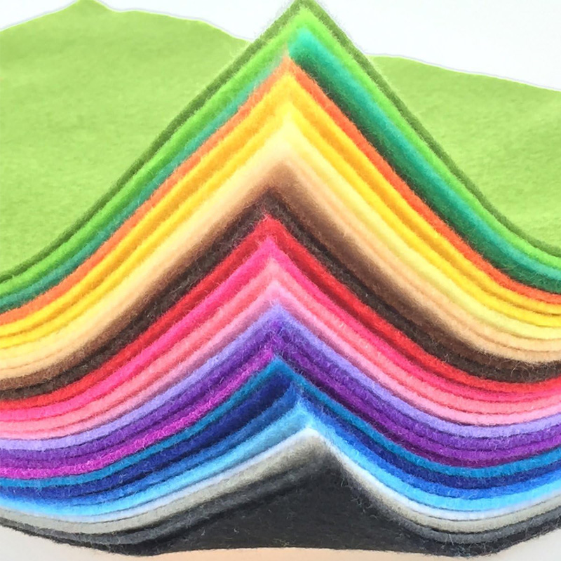 부드러운 펠트 원단 시트 모듬 컬러 패치워크 바느질 D - Is Sewing A Textile Craft 리뷰 및 가격