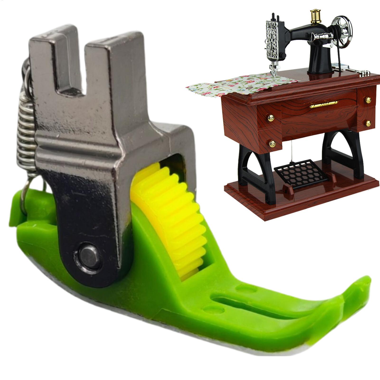 새로운 롤러 재봉 발판, 싱글 니들 워킹 풋 휠 프레서 - Sewing Machine Needle 리뷰 및 가격