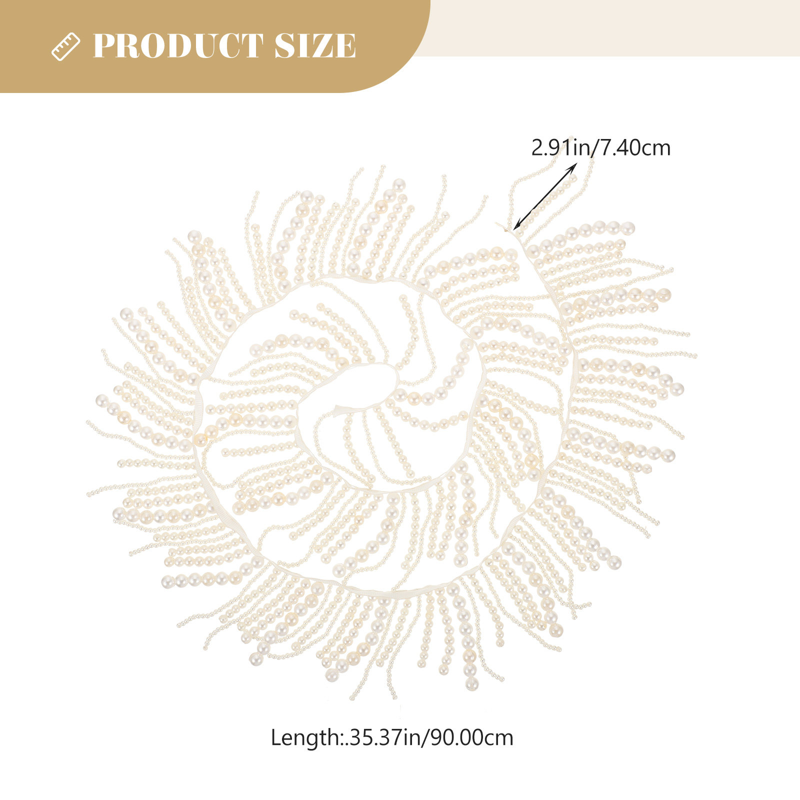 의류 진주 장식 섬세한 진주 태슬 프린지 밝은 장식 트 - Sewing Textiles 리뷰 및 가격