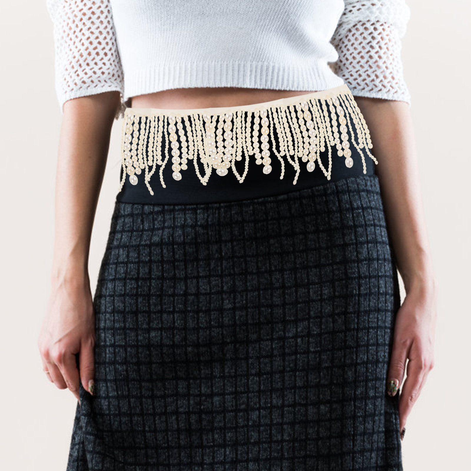 의류 진주 장식 섬세한 진주 태슬 프린지 밝은 장식 트 - Sewing Textiles 리뷰 및 가격