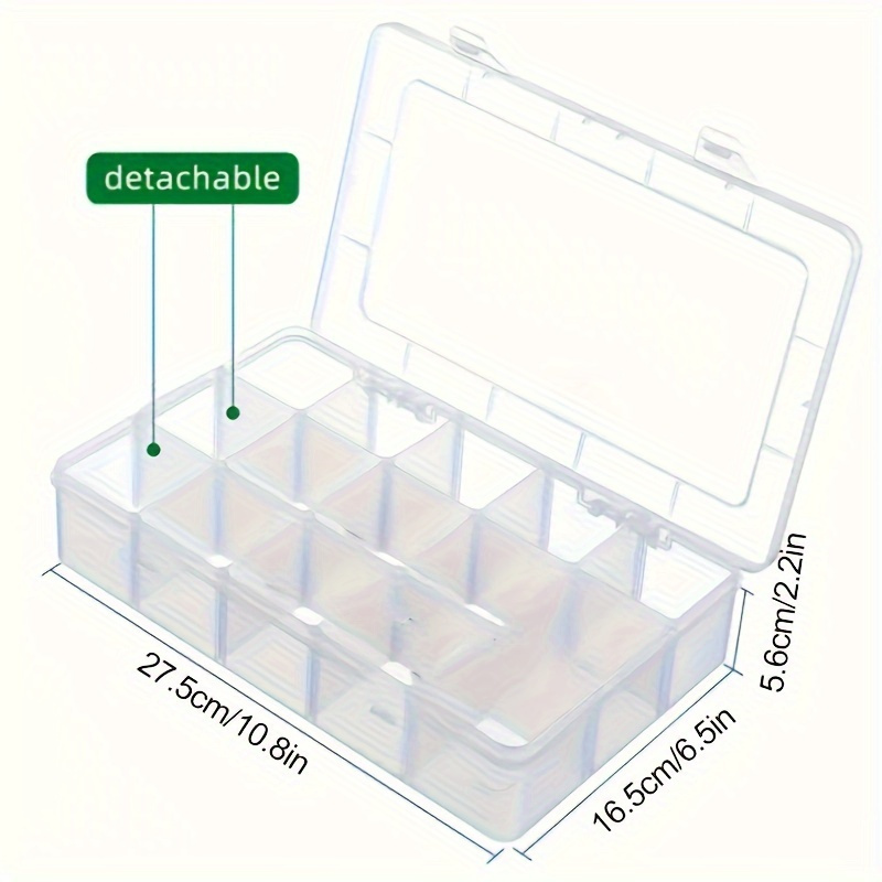 휴대용 15칸 재봉실 보관함 - 보빈, 실 및 공예 용 - Bobbin Organizer Box 리뷰 및 가격