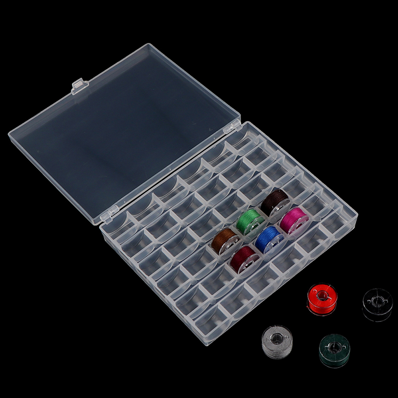 1pc 36 스풀 빈 보빈 보관 상자 재봉 액세서리 도 - Bobbin Organizer Box 리뷰 및 가격