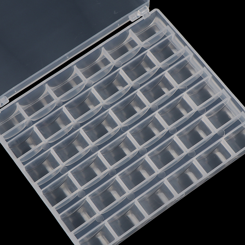 1pc 36 스풀 빈 보빈 보관 상자 재봉 액세서리 도 - Bobbin Organizer Box 리뷰 및 가격