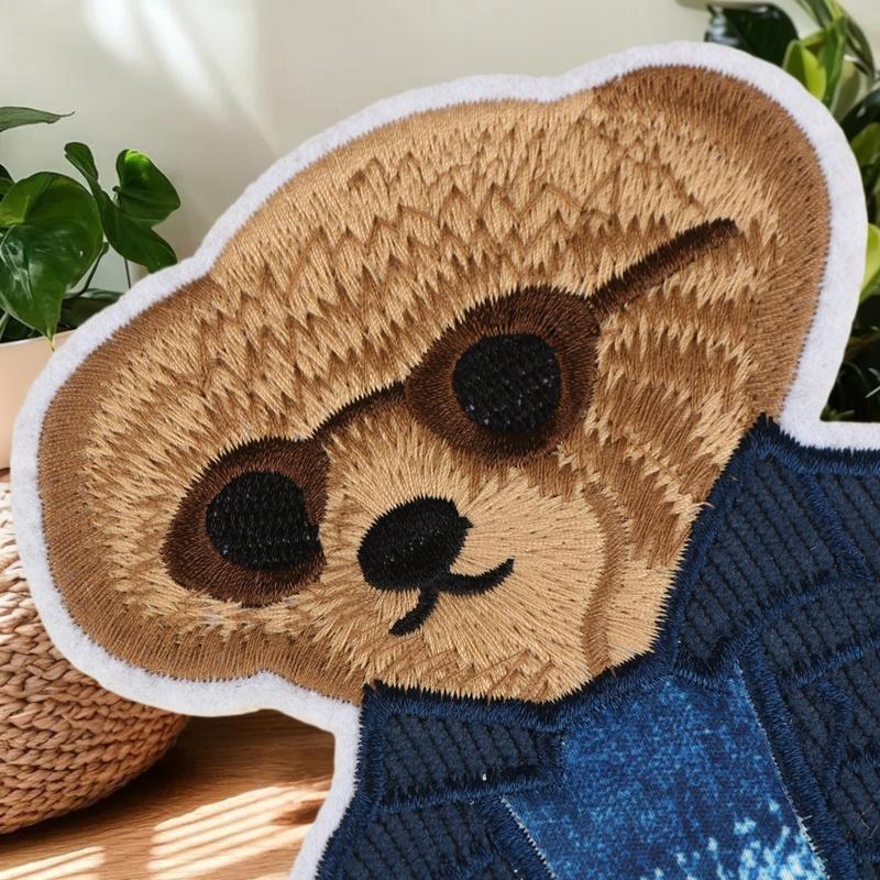 대형 곰 의류 패치 손바느질 자수 패치 의류 장식 액세 - Is Sewing A Textile Craft 리뷰 및 가격