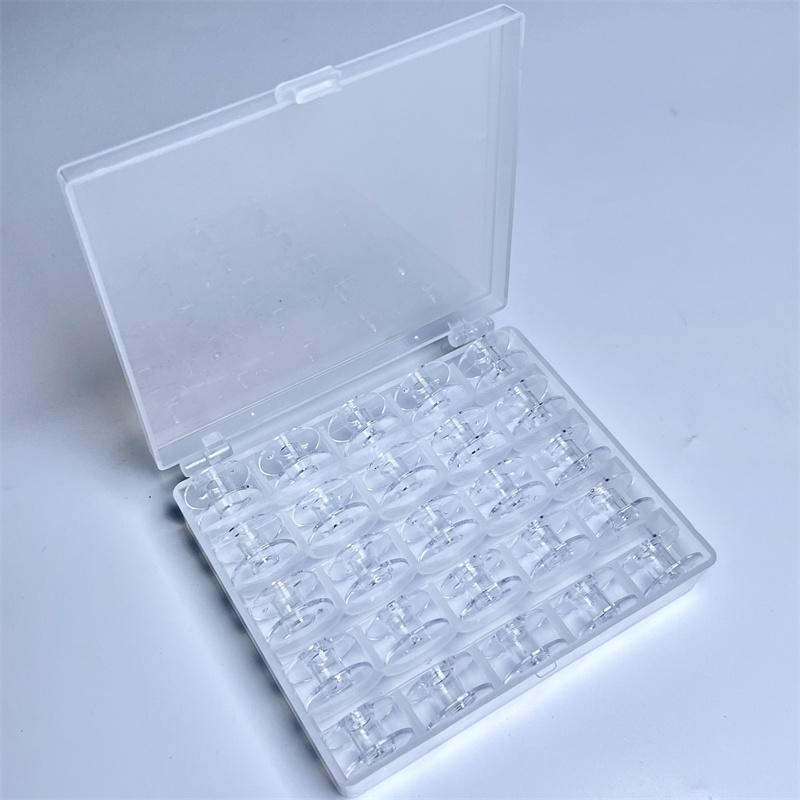 25칸 투명 빈 보빈 보관함 또는 DIY 가정용 재봉틀 - Bobbin Organizer Box 리뷰 및 가격