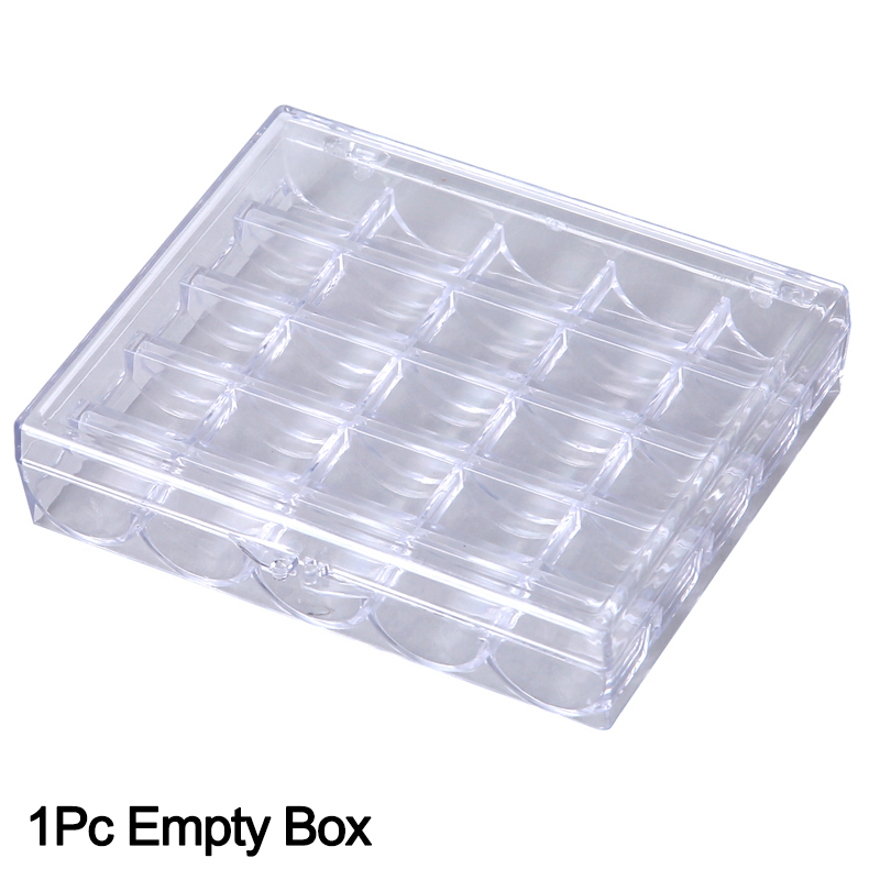 25칸 투명 빈 보빈 보관함 또는 DIY 가정용 재봉틀 - Bobbin Organizer Box 리뷰 및 가격
