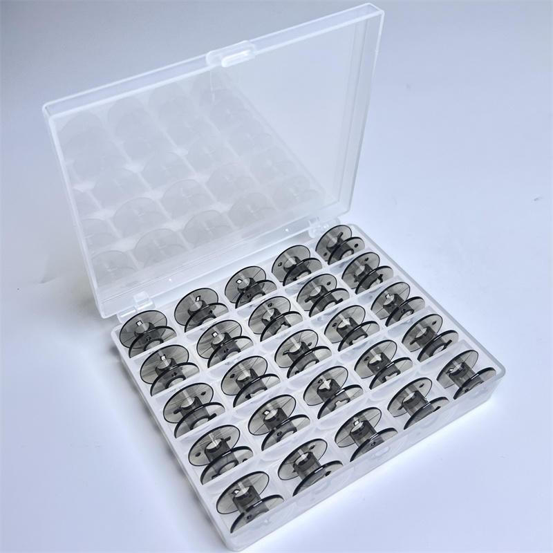25칸 투명 빈 보빈 보관함 또는 DIY 가정용 재봉틀 - Bobbin Organizer Box 리뷰 및 가격