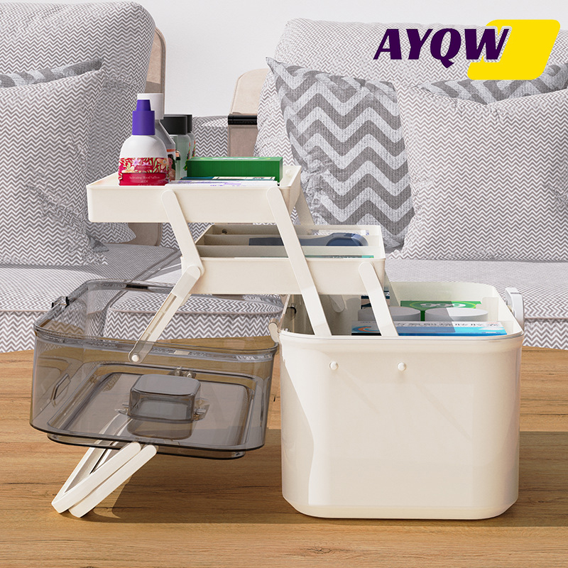 대용량 투명 뚜껑 약 보관함/배급함 - 플라스틱 약 보 - Bobbin Organizer Box 리뷰 및 가격