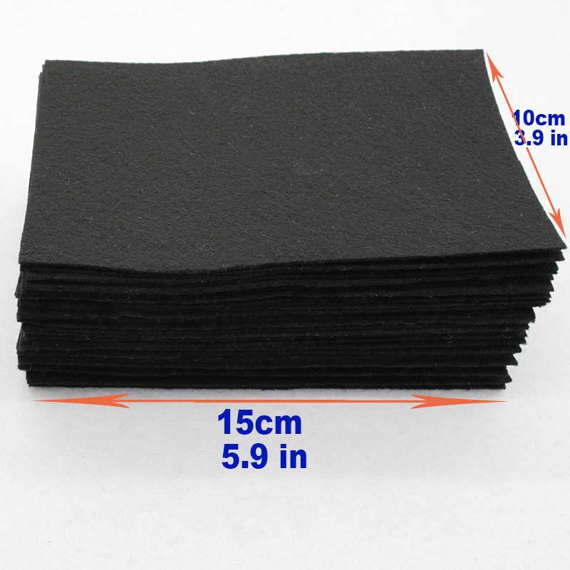 40개/세트 10*15cm 검정 펠트 원단 바느질 DI - Is Sewing A Textile Craft 리뷰 및 가격
