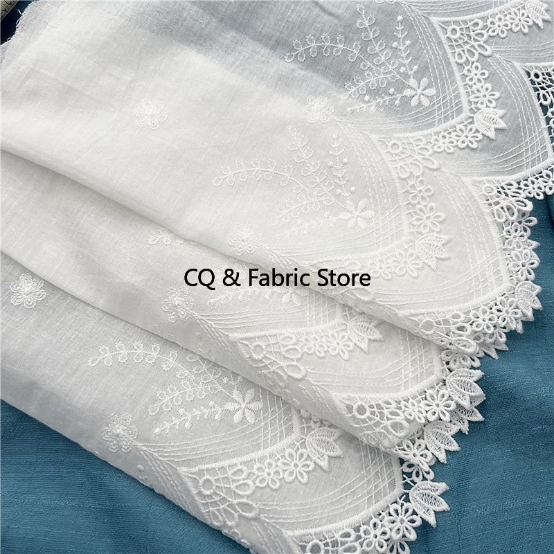 28cm 폭 꽃무늬 자수 면직물 레이스 트림 DIY 의 - Is Sewing A Textile Craft 리뷰 및 가격
