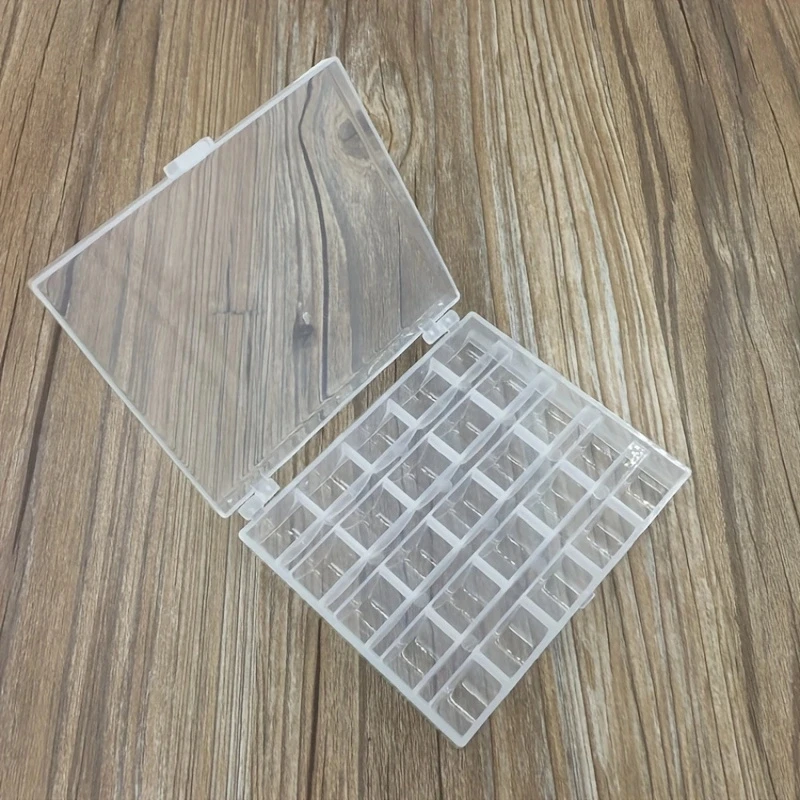 25 개/대 빈 보빈 재봉틀 스레드 보관 케이스 재봉  - Textile Sewing Kit 리뷰 및 가격