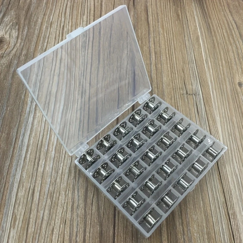 25 개/대 빈 보빈 재봉틀 스레드 보관 케이스 재봉  - Textile Sewing Kit 리뷰 및 가격