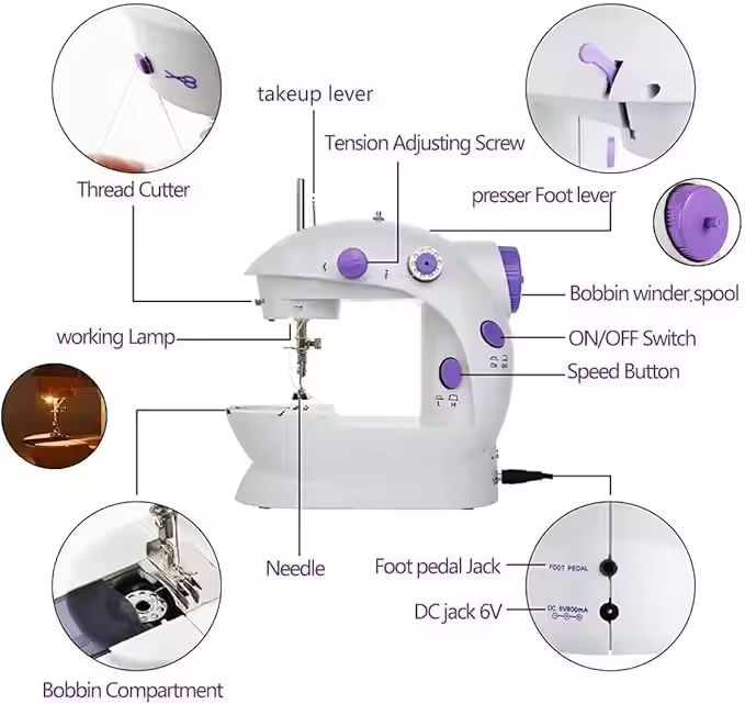 미니 전기 가정용 재봉틀 공장 가격 산업용 락스티치 가 - Textile Sewing Machine Price 리뷰 및 가격