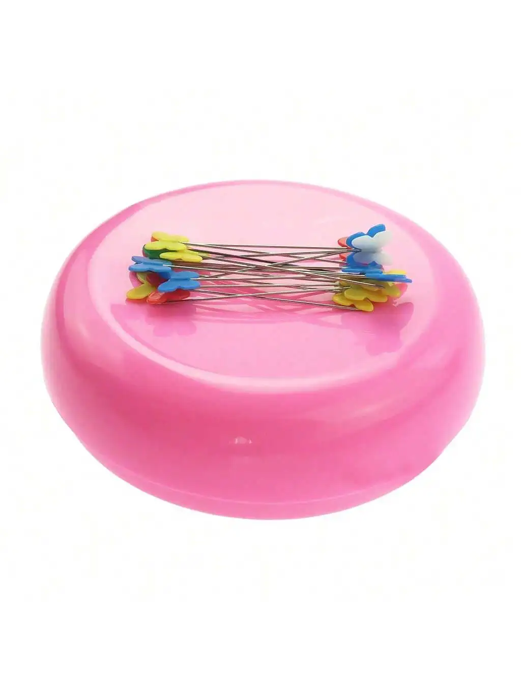 1PCS 마그네틱 핀 쿠션, 라운드 플라스틱 마그네틱  - Sewing Pin Cushion 리뷰 및 가격