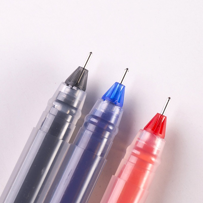 0.5mm 대용량 블랙/레드/블루 잉크 무지 스타일 문 - Muji Stationery Gel Pen 리뷰 및 가격